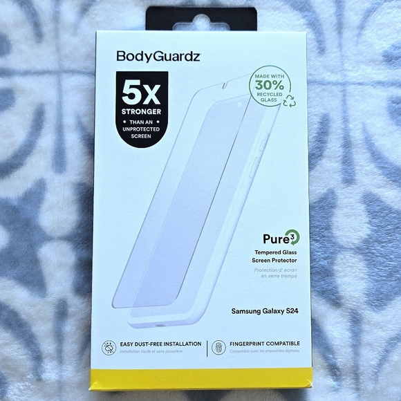 ✨️HP 2X✨️ BodyGuardz🛡 Samsung Galaxy🌌 S24 Screen Protector - Picture 9 of 11